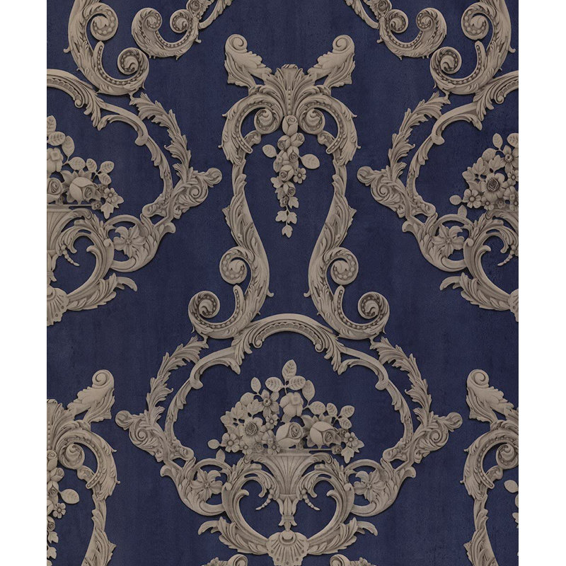 Garnica 10m x 53cm Matte Wallpaper Roll, Blue