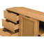 Downers Solid Wood 130cm W 3 - Drawer Chest of Drawers