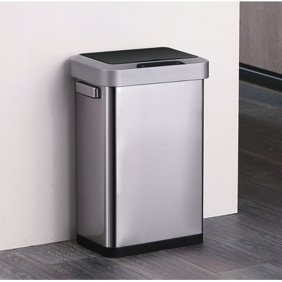 Horizon Steel Motion Sensor Kitchen Rubbish Bin