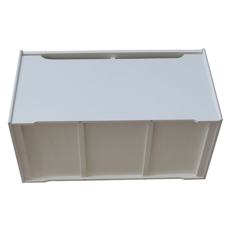 Commode Jaigo, H 23 po x l 38 po x p 19 po, Blanc