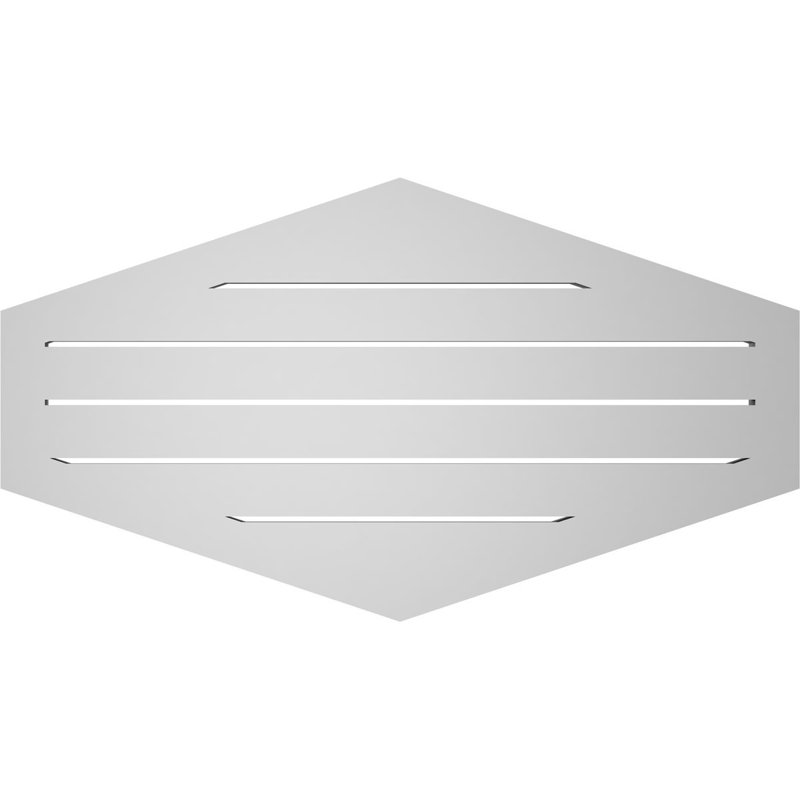 Pente verticale verticale en uréthane 4 pi, H 20 po x l 36 po x P 1,5 po