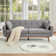 Cattaleya 78'' Upholstered Sofa
