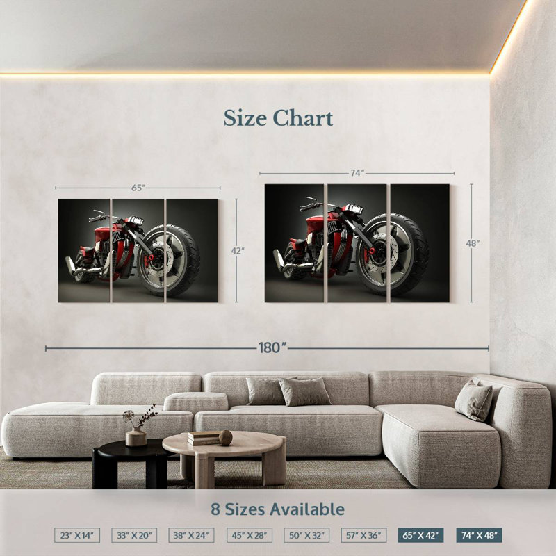 Moto Mehar Sleek, H 42 po x l 65 po