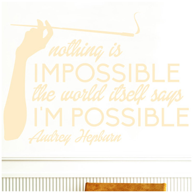 Wall Decal, Medium, Beige