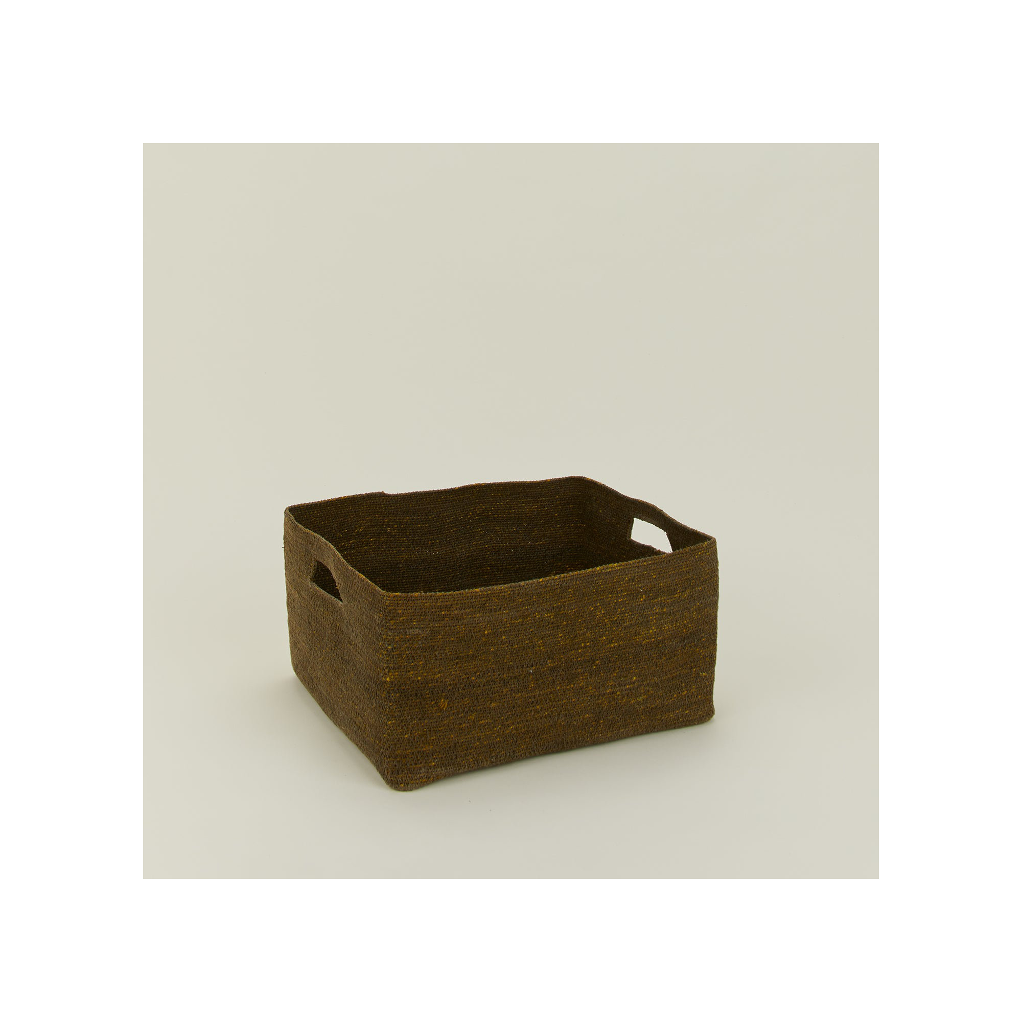 Essential Laundry Basket with Handles, 9" H x 17" W x 14" D, Olive