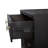 Aurora 5-Drawer Chest – Peppercorn Elm Veneer Tall Dresser with Felt & Cedar Lined Drawers-638813001
