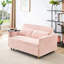 Velours côtelé beige avec table mobile et port de charge, répondant à un style de vie moderne qui répond à vos divers besoins-265850038