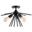 Plafonnier semi-encastré 3 lumières Prudence Spoutnik-911388642