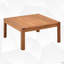 Ensemble de conversation modulaire 4 pièces avec coussins-87898068