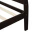 Cadre de lit plateforme élégant en bois avec tête de lit et pied de lit, aucun sommier requis, support de lattes en bois durable