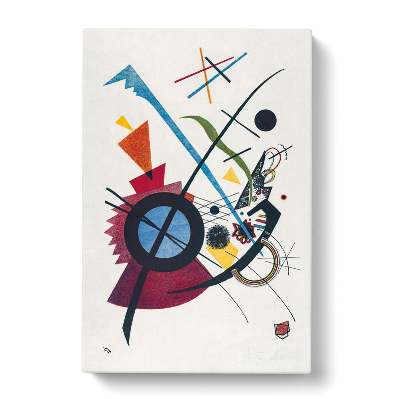 Violet by Wassily Kandinsky - Wrapped Canvas, 76cm H x 50cm W x 3cm D