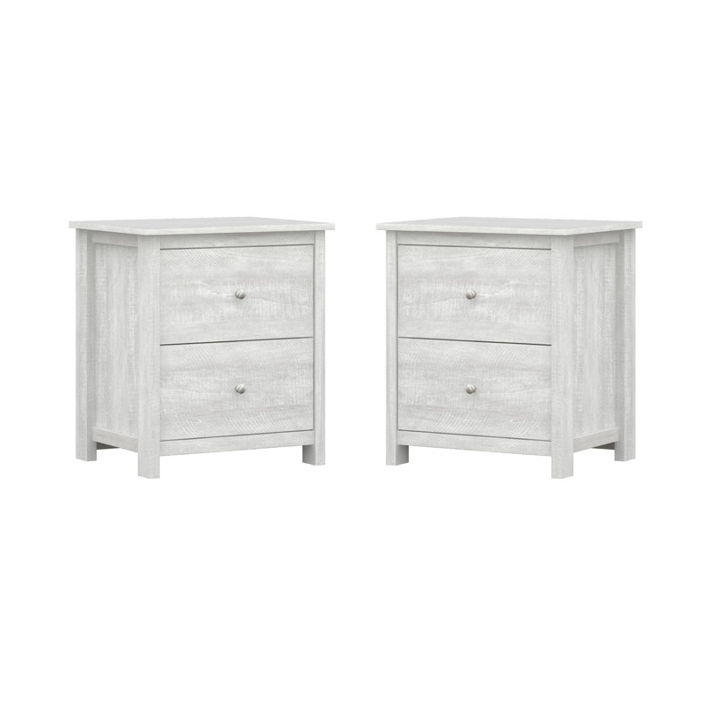 Isenbert 2 Pieces Bedroom Set, Dusty Gray Oak
