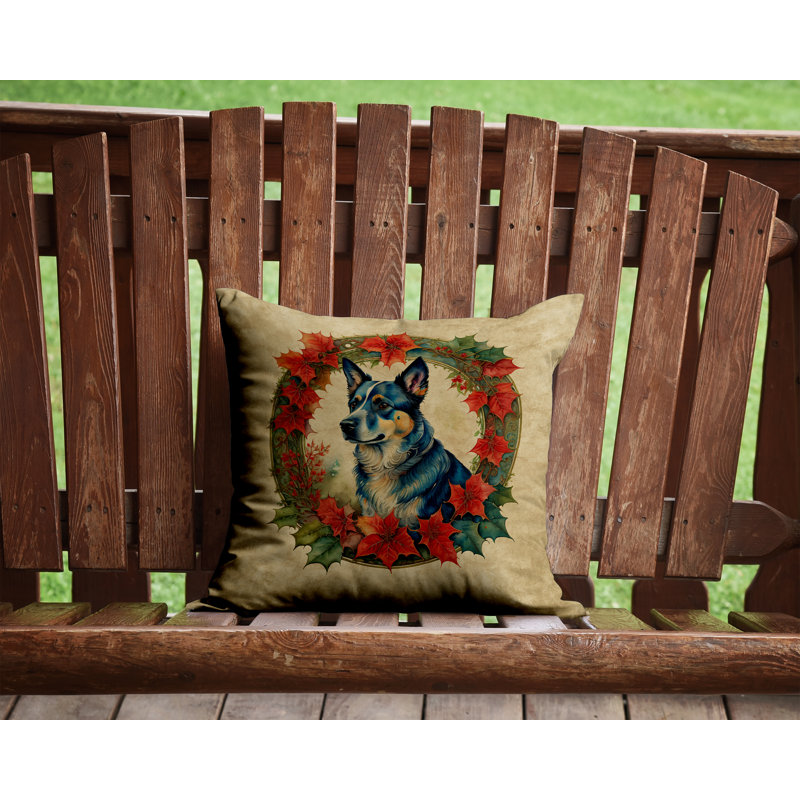 Coussin Christmas, 14 po x 14 po, Carré
