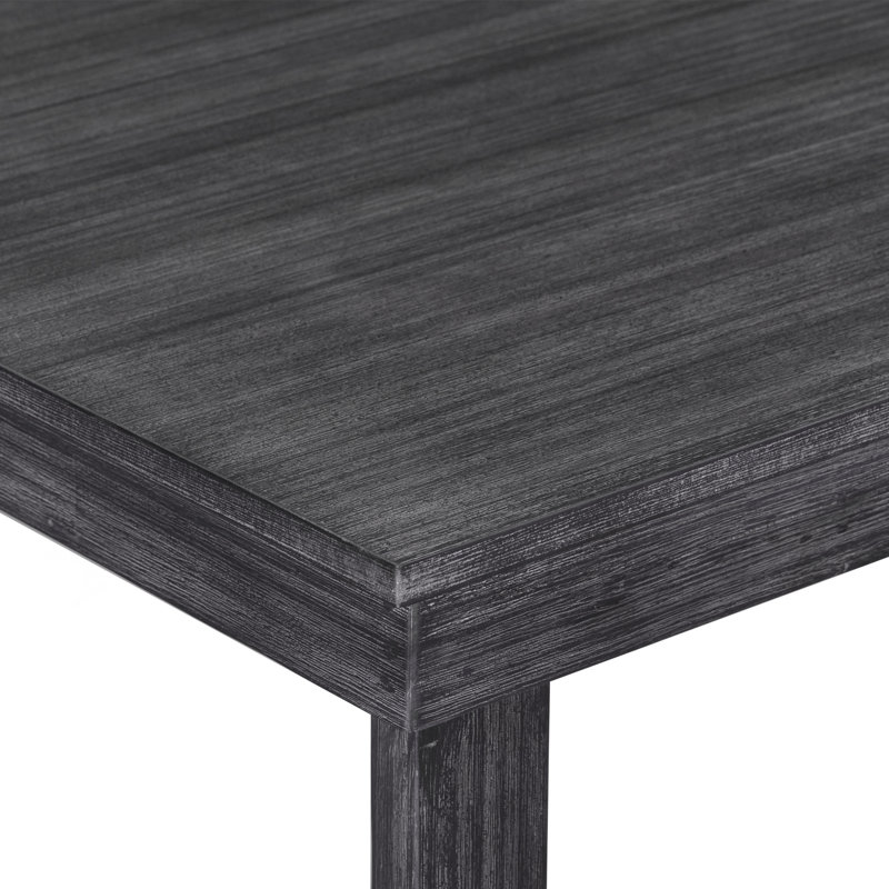 Ensemble de table de salle à manger, Beige/gris, Black