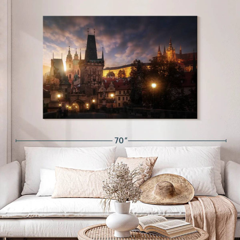 Lilie Prague Sun, 34" H x 51" W