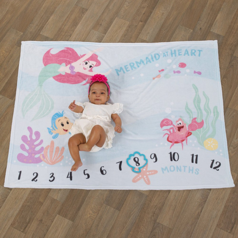 Couverture pour bébé Ariel Little Mermaid