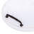 Round Distressed White Wood Lazy Susan Turntable Organizer Serving Tray With Metal Handles