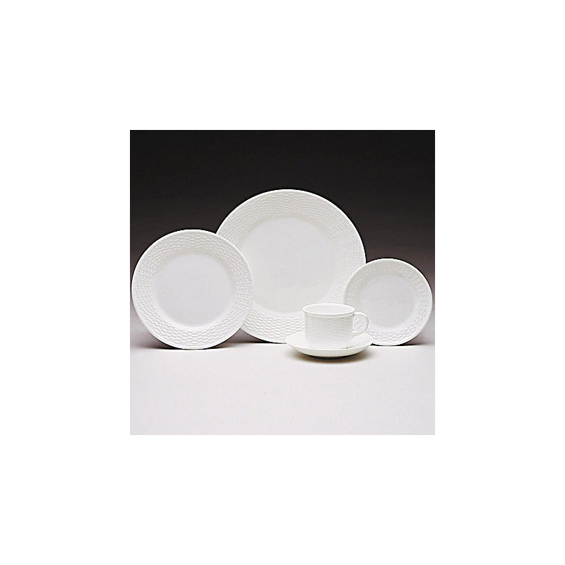 Nantucket Basket Handmade Bone China Dinnerware Set