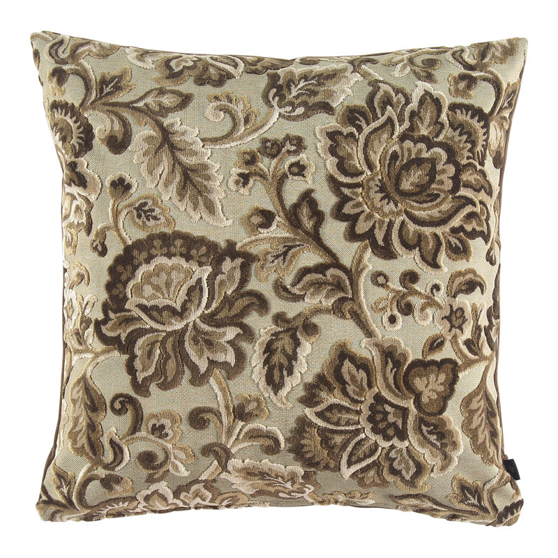 Class Square Pillow Cover, Chocolate