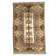 Hand-Knotted High-Quality Ivory and Ivory Area Rug