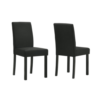 Resia Black Dining Chair, Set of 4