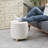 16"H Velvet Round  Storage Ottoman Footstool-751060845