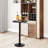 Dorothea Round Metal Base Dining Table
