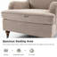 Fauteuil d'appoint en bois rembourré English Classic-147414737-145576117-136480296