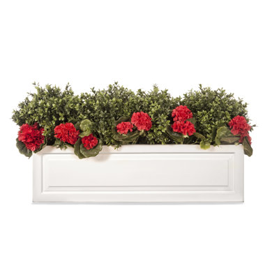 Haldeman Fiberglass Window Box Planter