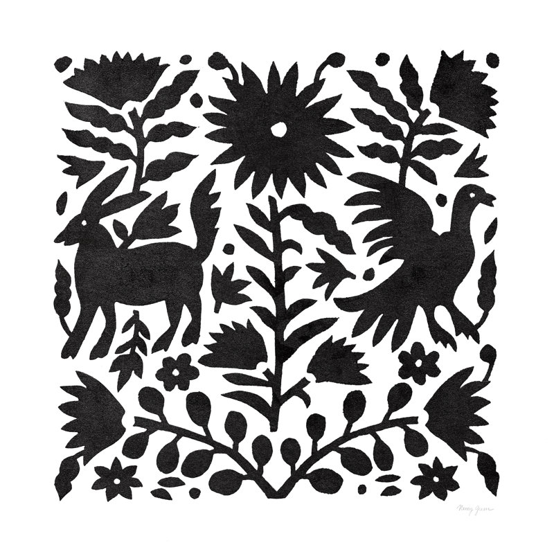 Otomi Elegance III by Nancy Green - Wrapped Canvas Print, 51cm H x 51cm W