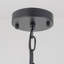 Luminaire suspendu style globe 4 lumières Farmhouse