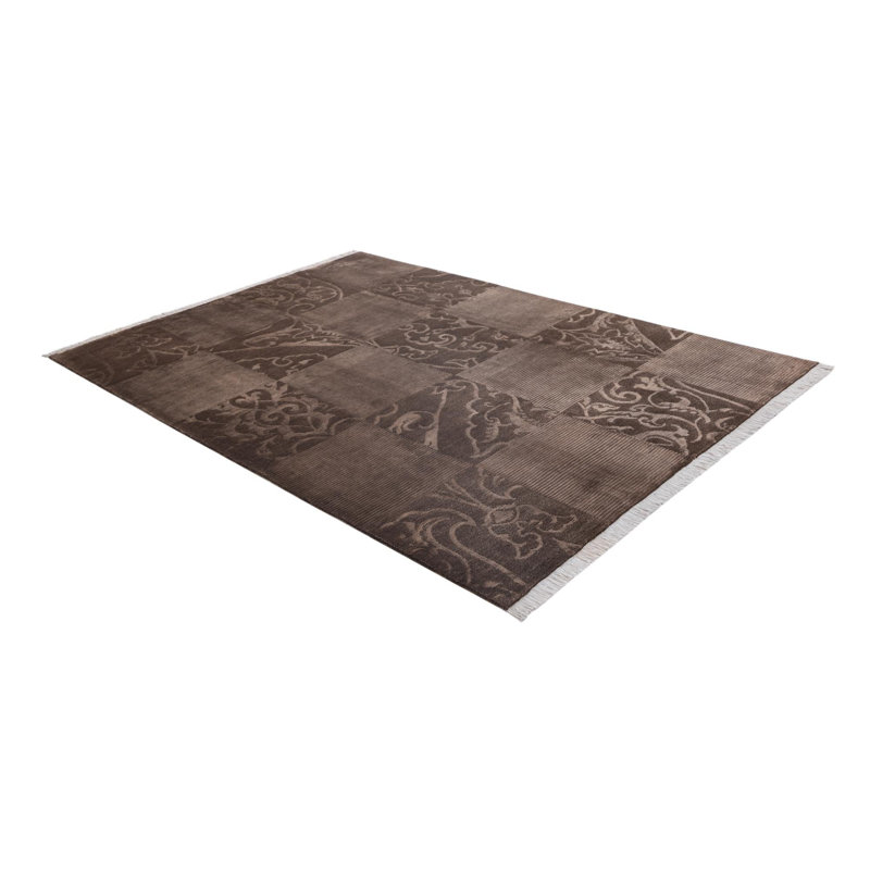 Tapis brun Indira