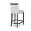 Mira Upholstered Stool with Solid Wood Frame-2069099903-2069099900