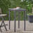 Outdoor Minimalist Wood Square Bar Table