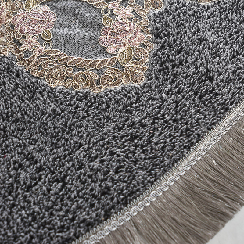 Non-Slip Bathmat Set (2 Pieces), 21.7 x 25.6 inches & 25.6 x 45.3 inches | 100% Polyester, 0.6 in Pile Height, Antibacterial & Machine Washable | Ideal for Bathroom Comfort & Safety