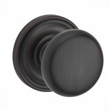 Round Double Dummy Door Knob with Traditional Round Rose