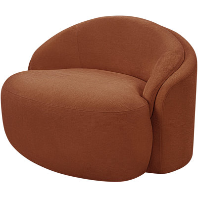 Caspian Chenille Fabric Chair