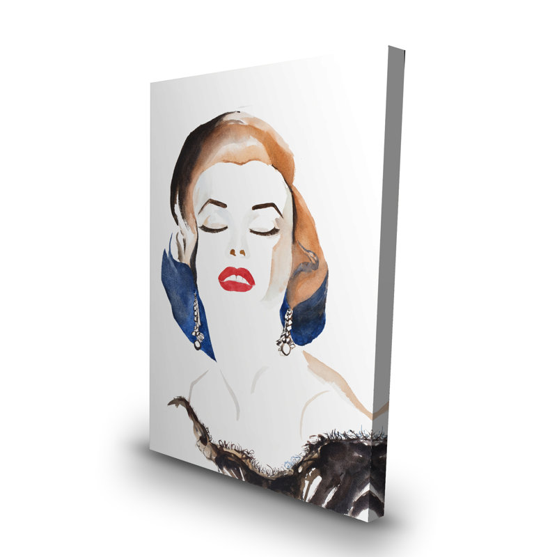 Vintage Chic Marilyne Monroe Canvas - Home Decor Art