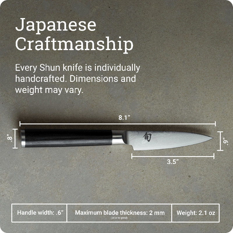 Classic 3.5'' L Paring Knife, Right-Handed