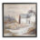 Maison de campagne avec de hautes herbes traditionnelles - Peinture