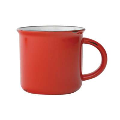 Tinware Stoneware Coffee Mug