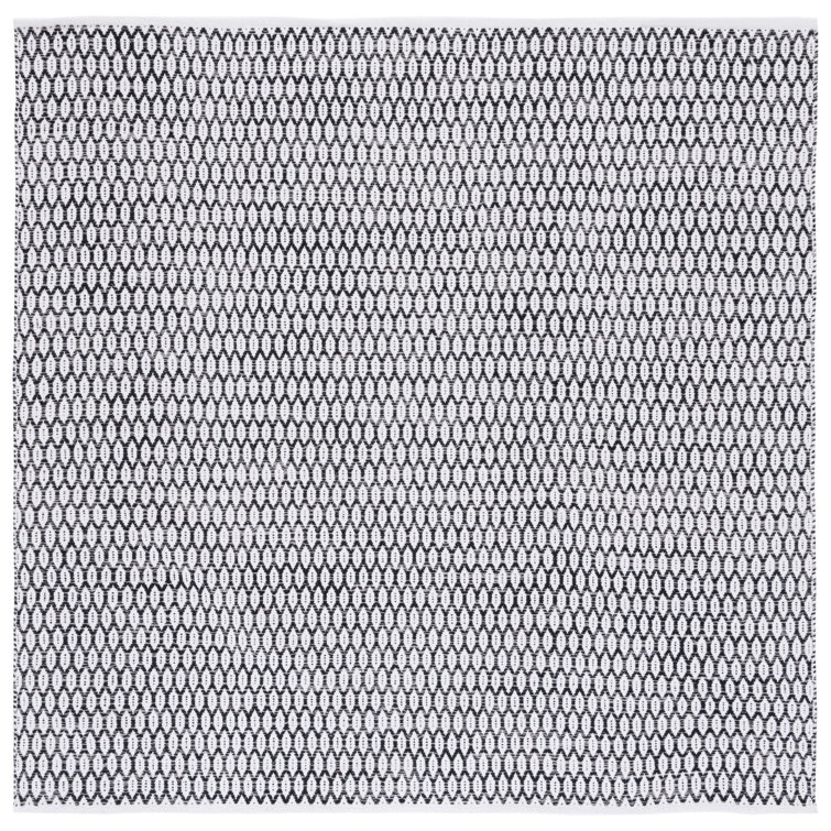 Modena Handwoven Cotton Geometric Area Rug