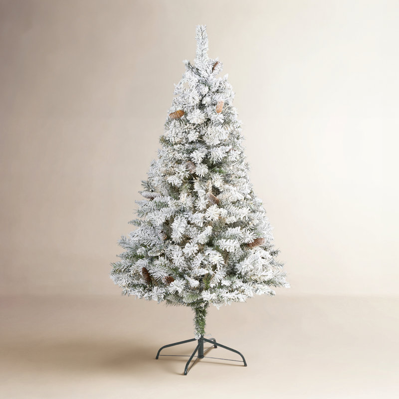 Lighted Artificial Christmas Tree, 5' H