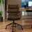 Will Swivel Leather Rolling Executive Office Chair-1957932140