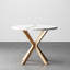 Table de salle à manger ronde 40 "Breshia-181430684
