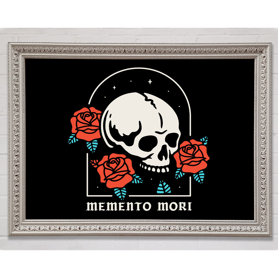 Memento Mori - Einzelne Bilderrahmen Kunstdrucke