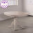 Oval Extendable Solid Wood Dining Table-180606684