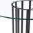 71 inch oval tempered glass dining table-1382129290