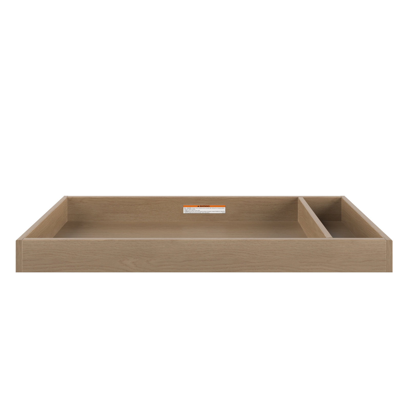 Universal Changing Table Topper, Nutmeg