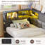 Upholstered Linen Daybed-323352534-323352535
